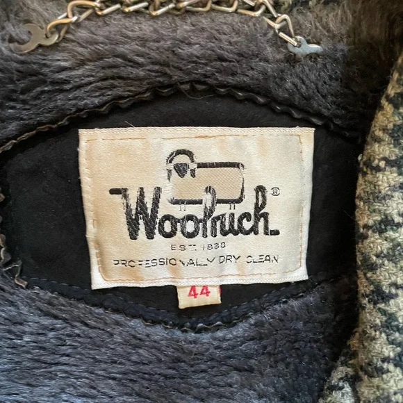🌻HP🌻True VTG Woolrich 60s Tweed Coat size 44 - Picture 8 of 13